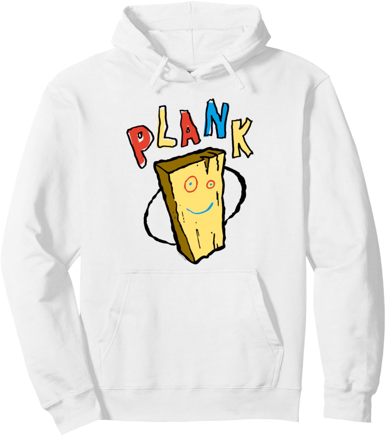 Ed, Edd N Eddy Hand Drawn Plank Illustration Retro Cartoon Pullover Hoodie