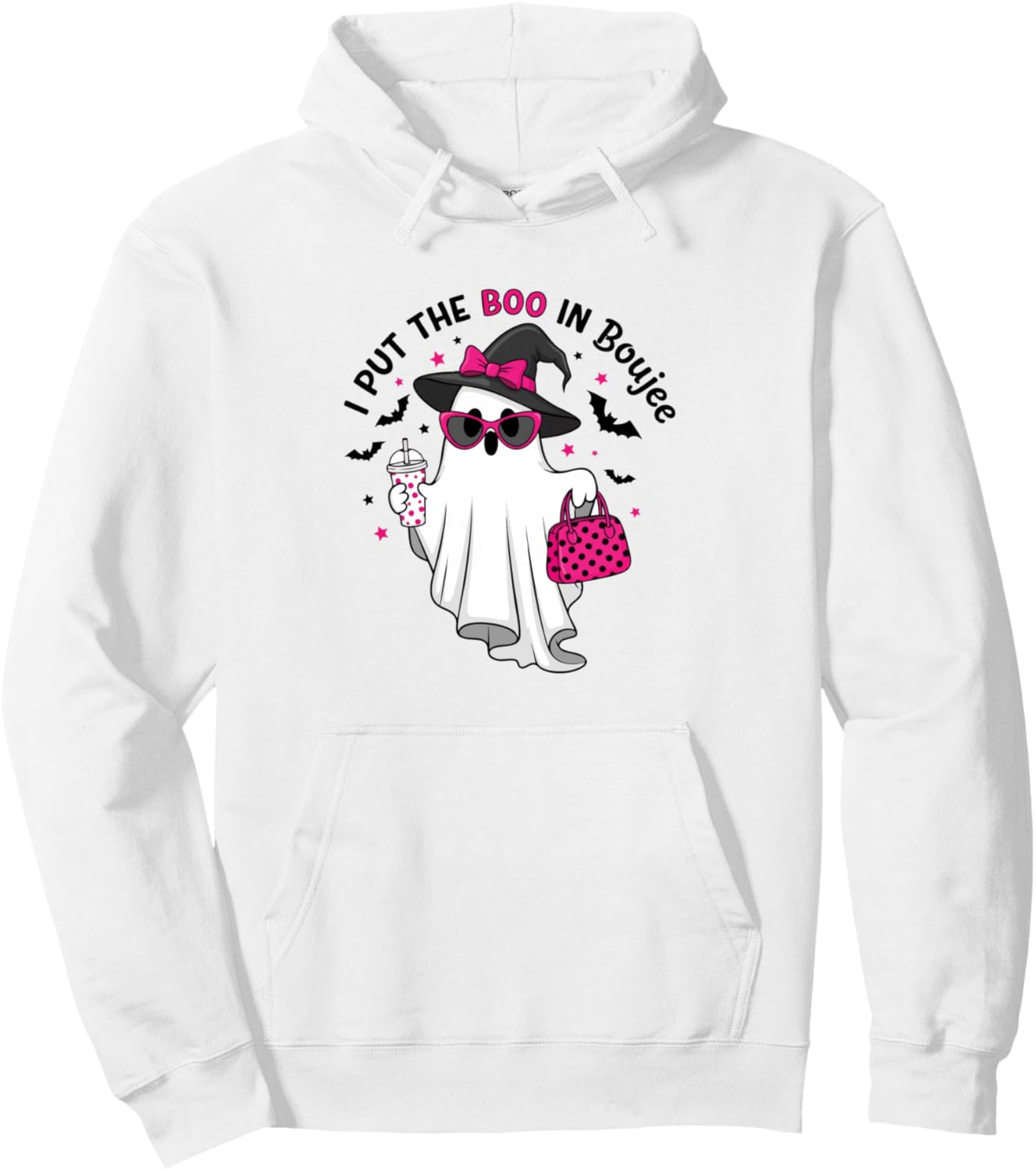 I Put The Boo in Boujee Pullover Hoodie