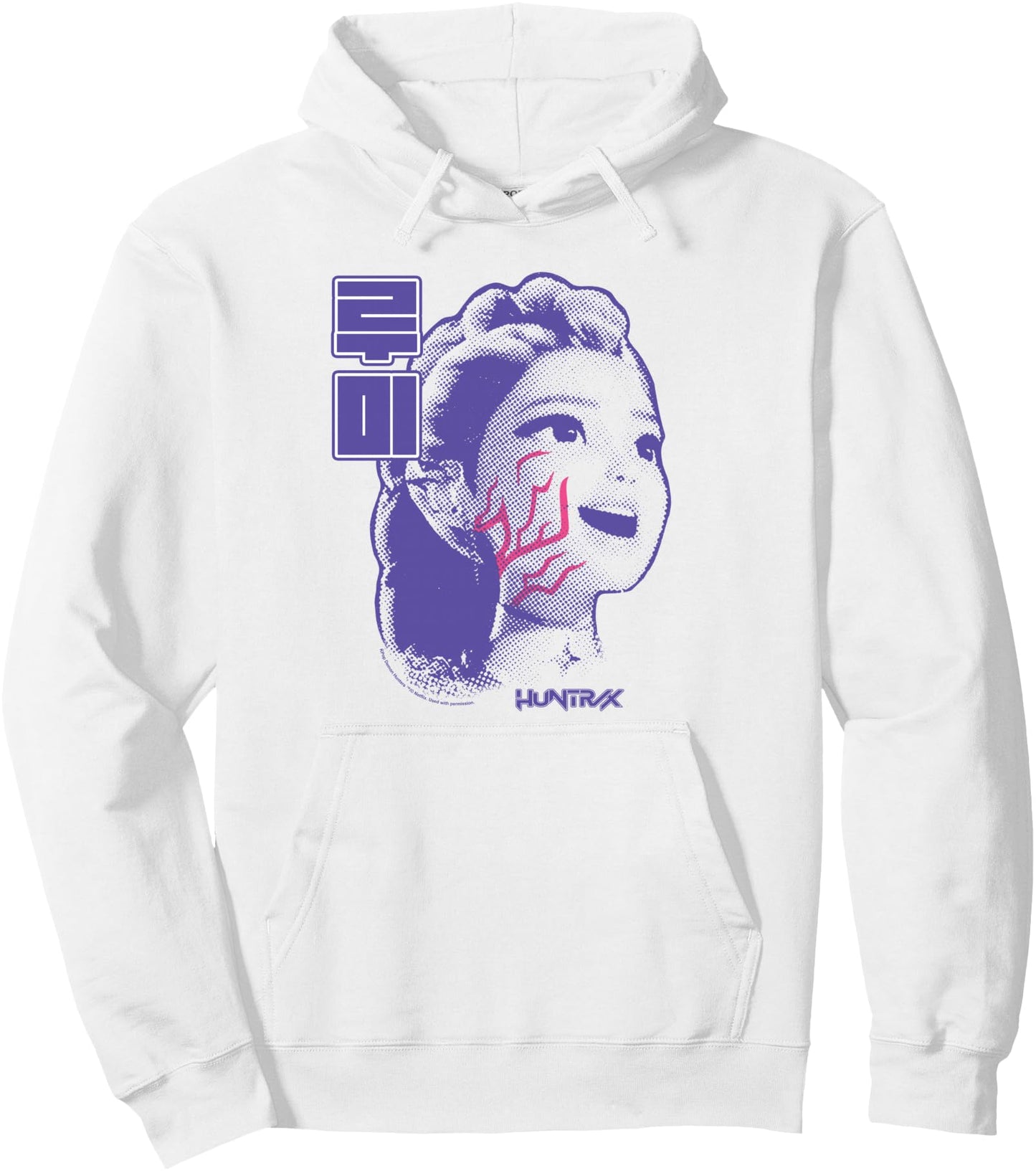KPop Demon Hunters Halloween Huntrix Rumi Demon Markings Pullover Hoodie