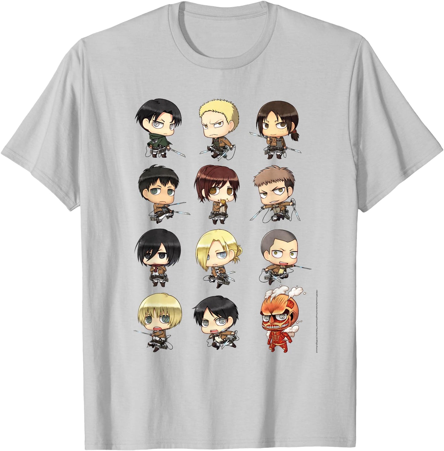 Attack on Titan Chibi All Characters Anime