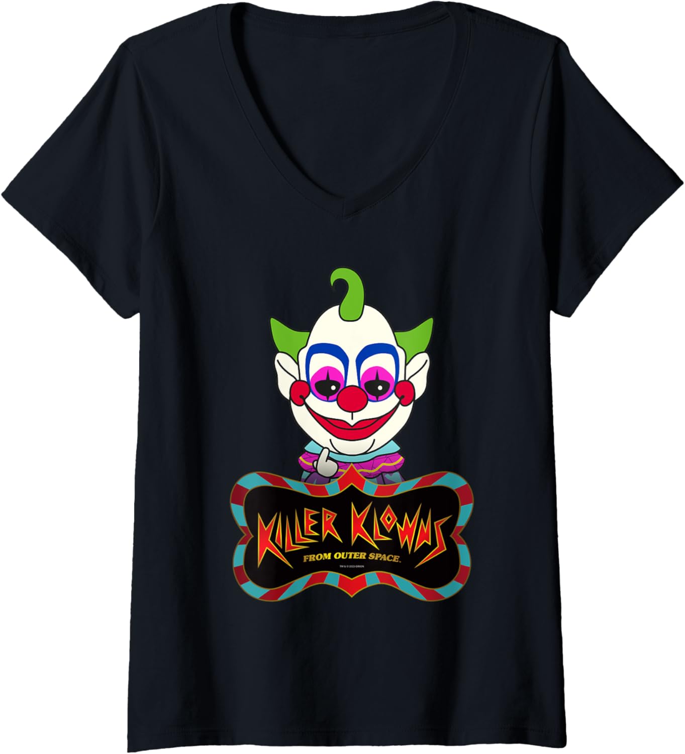 Killer Klowns from Outer Space Chibi Style Jumbo V-Neck