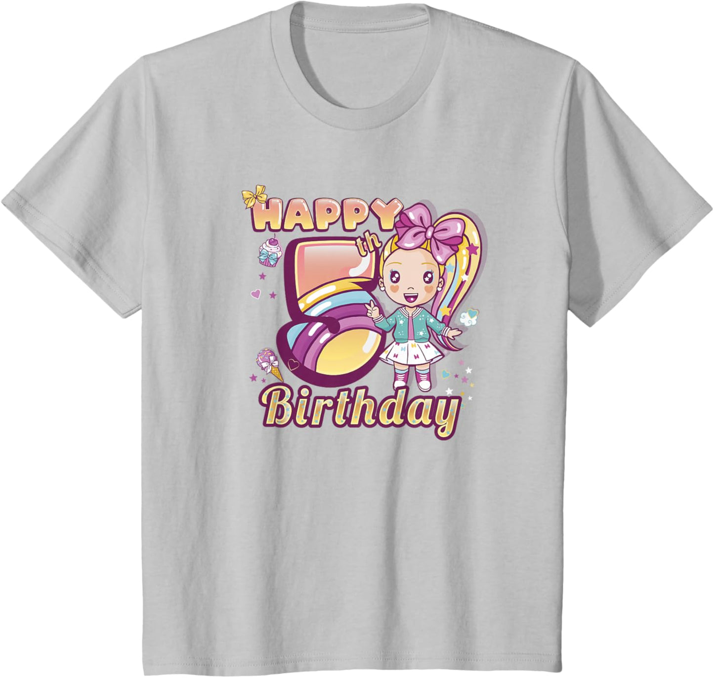 Kids JoJo Siwa Chibi JoJo Happy 5th Birthday