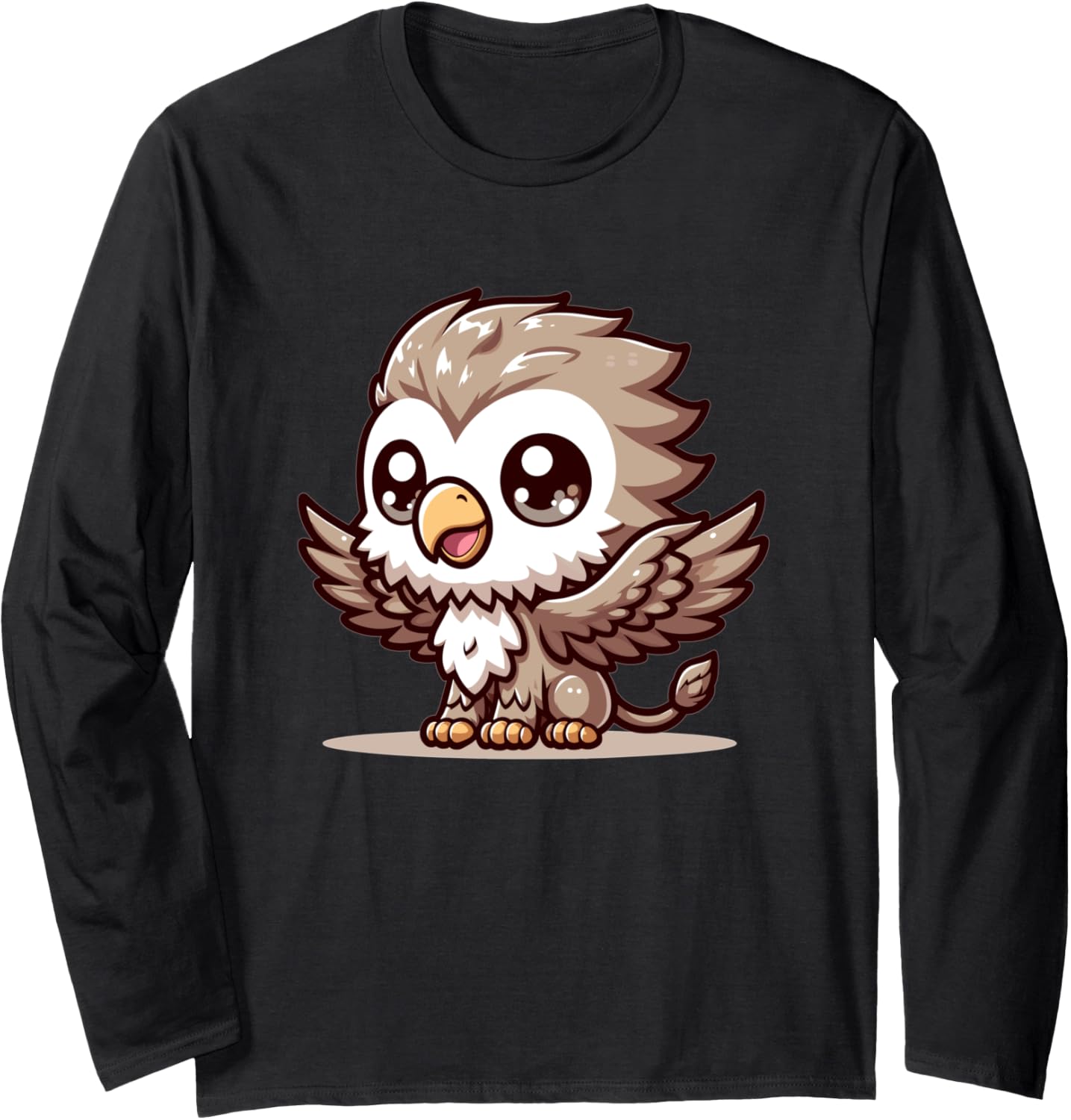 Adorable Cute Japanese Kawaii Chibi Griffin Long Sleeve