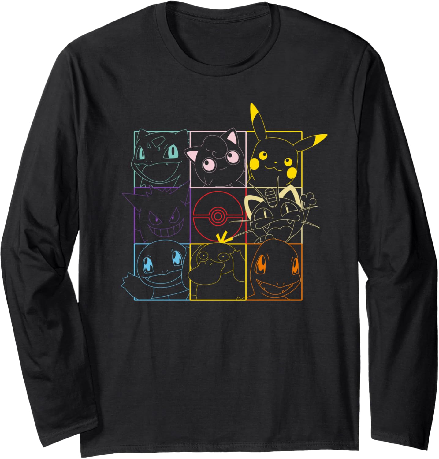 Pokémon Grid Long Sleeve