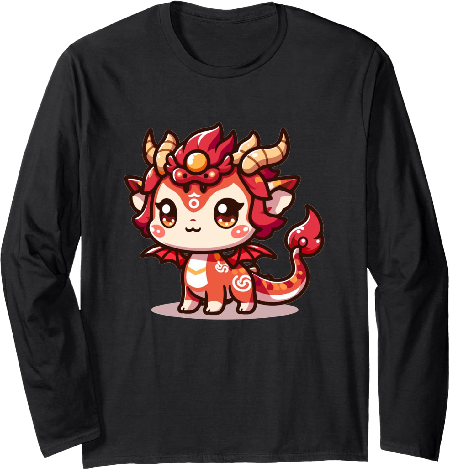 Adorable Cute Japanese Kawaii Chibi Chimera Long Sleeve