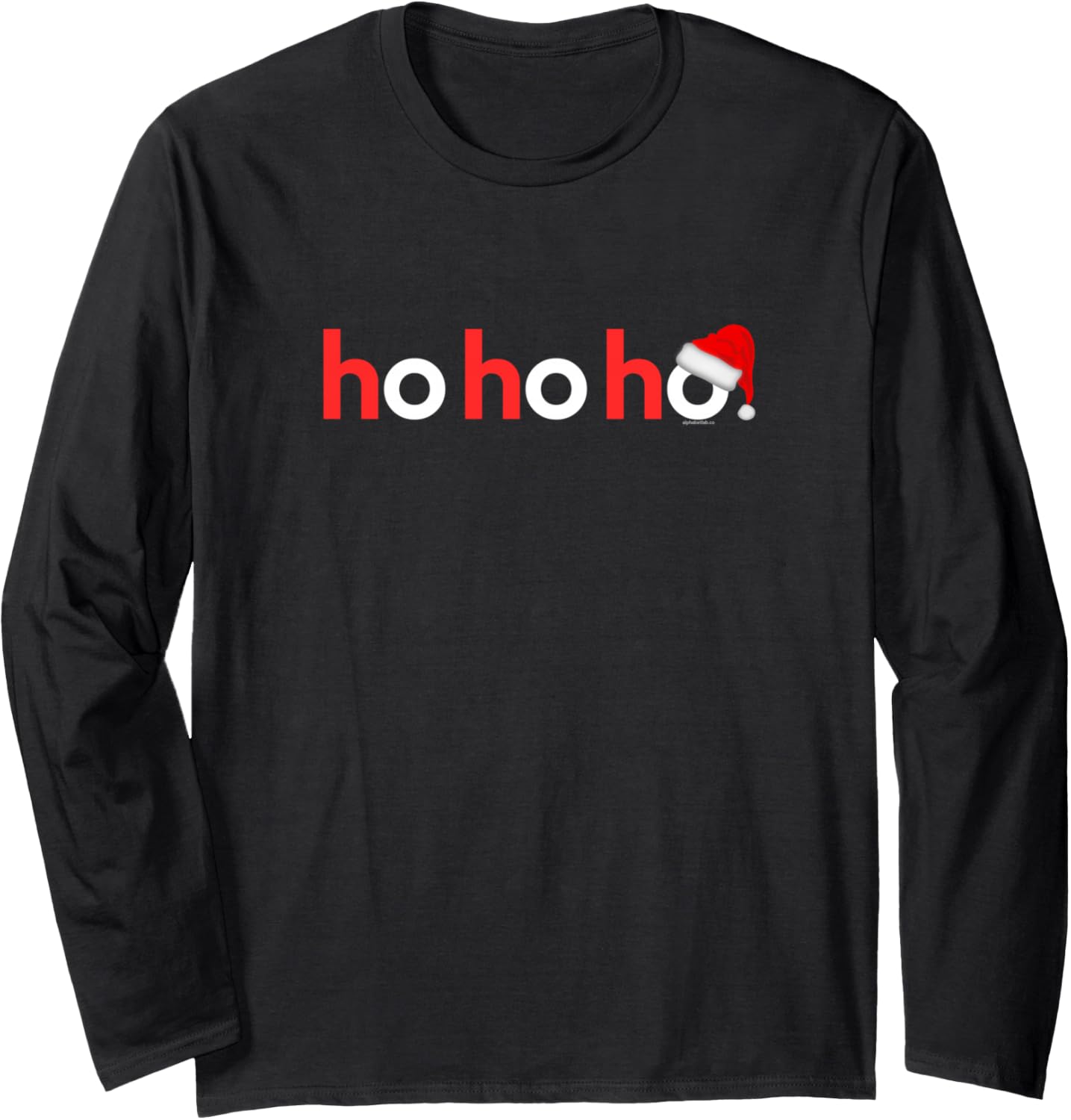 Christmas Shirts for Men Women Kids Xmas Shirt Idea Ho Ho Ho Long Sleeve