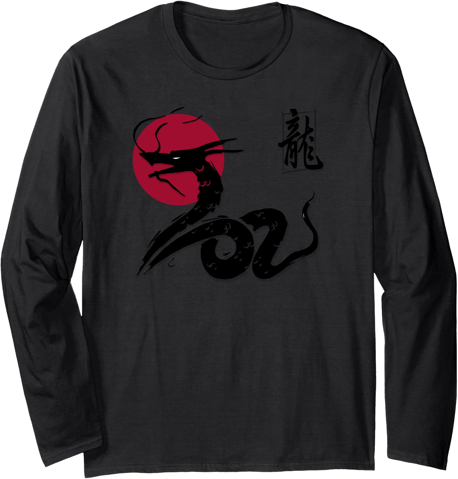 Chinese Dragon Japanese Long Sleeve