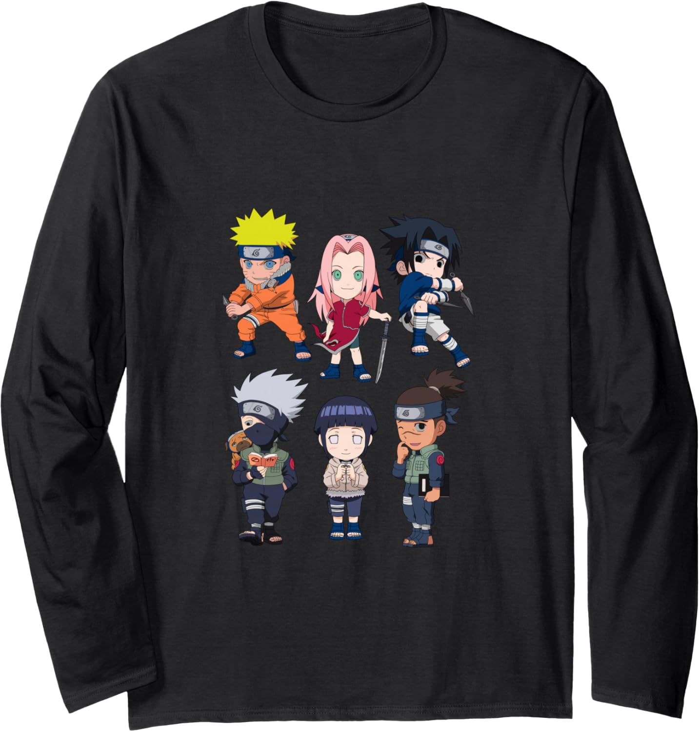 Naruto Chibi Heroes Long Sleeve