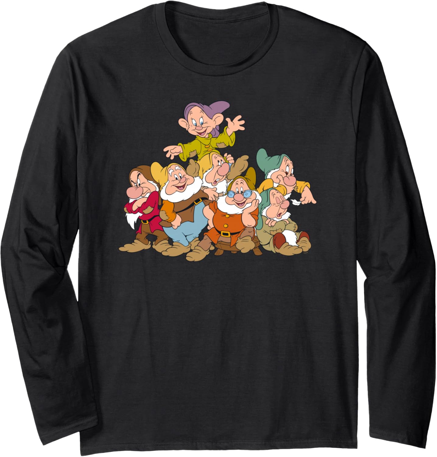 Disney Snow White & the Seven Dwarfs Group Fun Long Sleeve