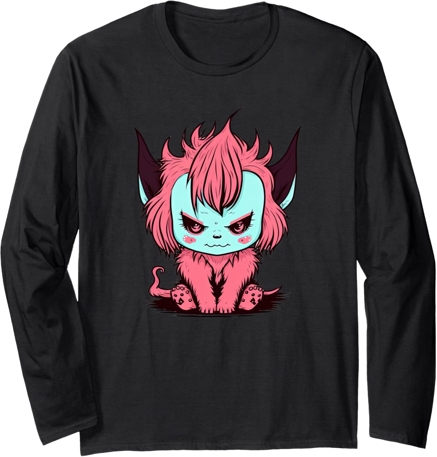 Chibi Anime Cat Devil Long Sleeve