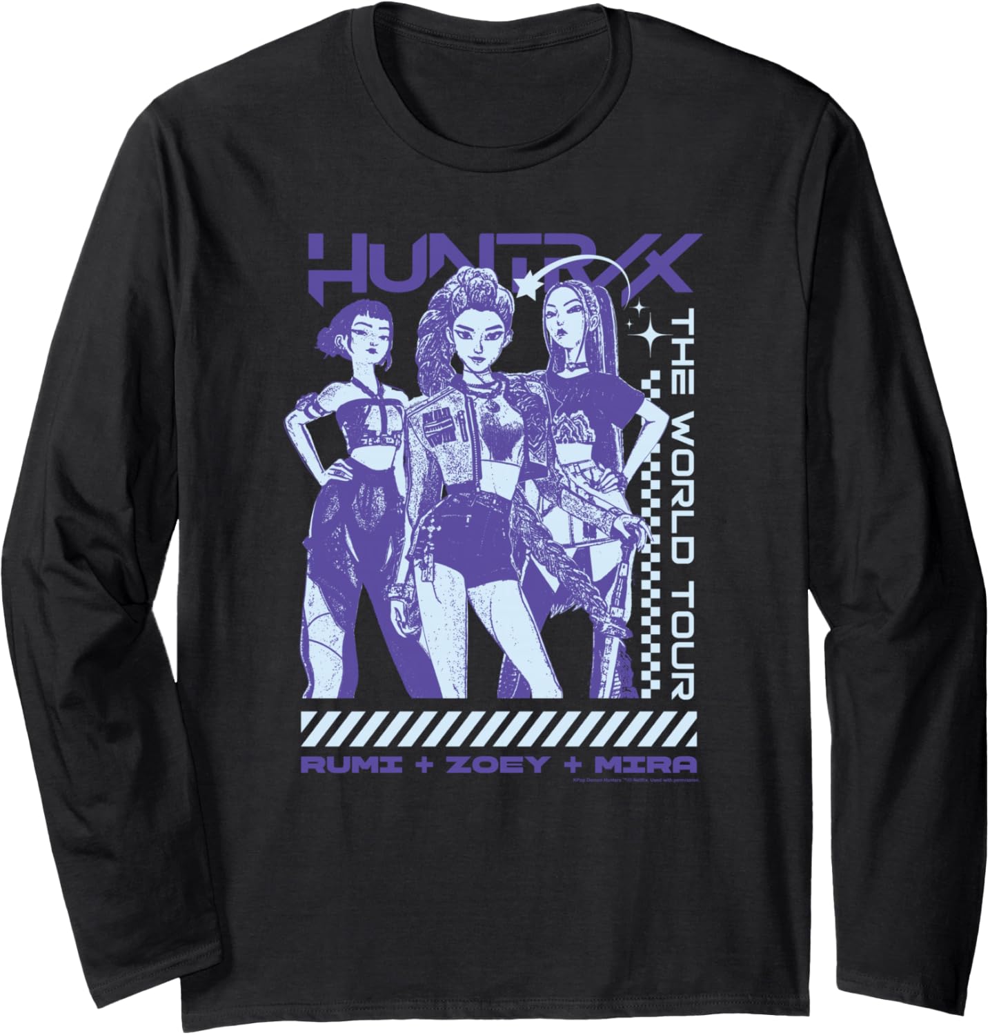 Kpop Demon Hunters Halloween Huntrix The World Tour Long Sleeve