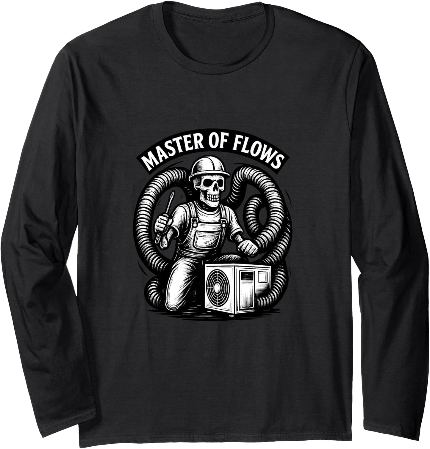 Master of Flows HVAC Skeleton Design for Cooling and Heating Long Sleeve