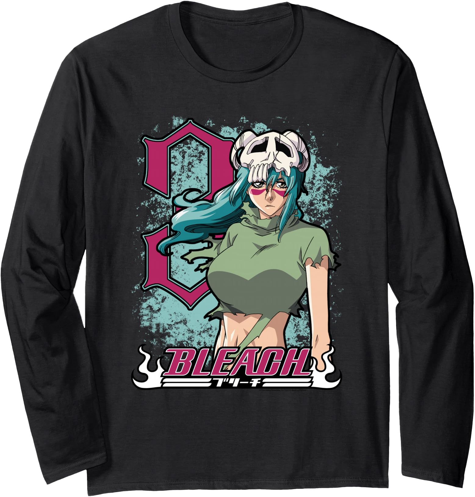 Bleach Neliel 3 with Splatter and Logo Anime Long Sleeve