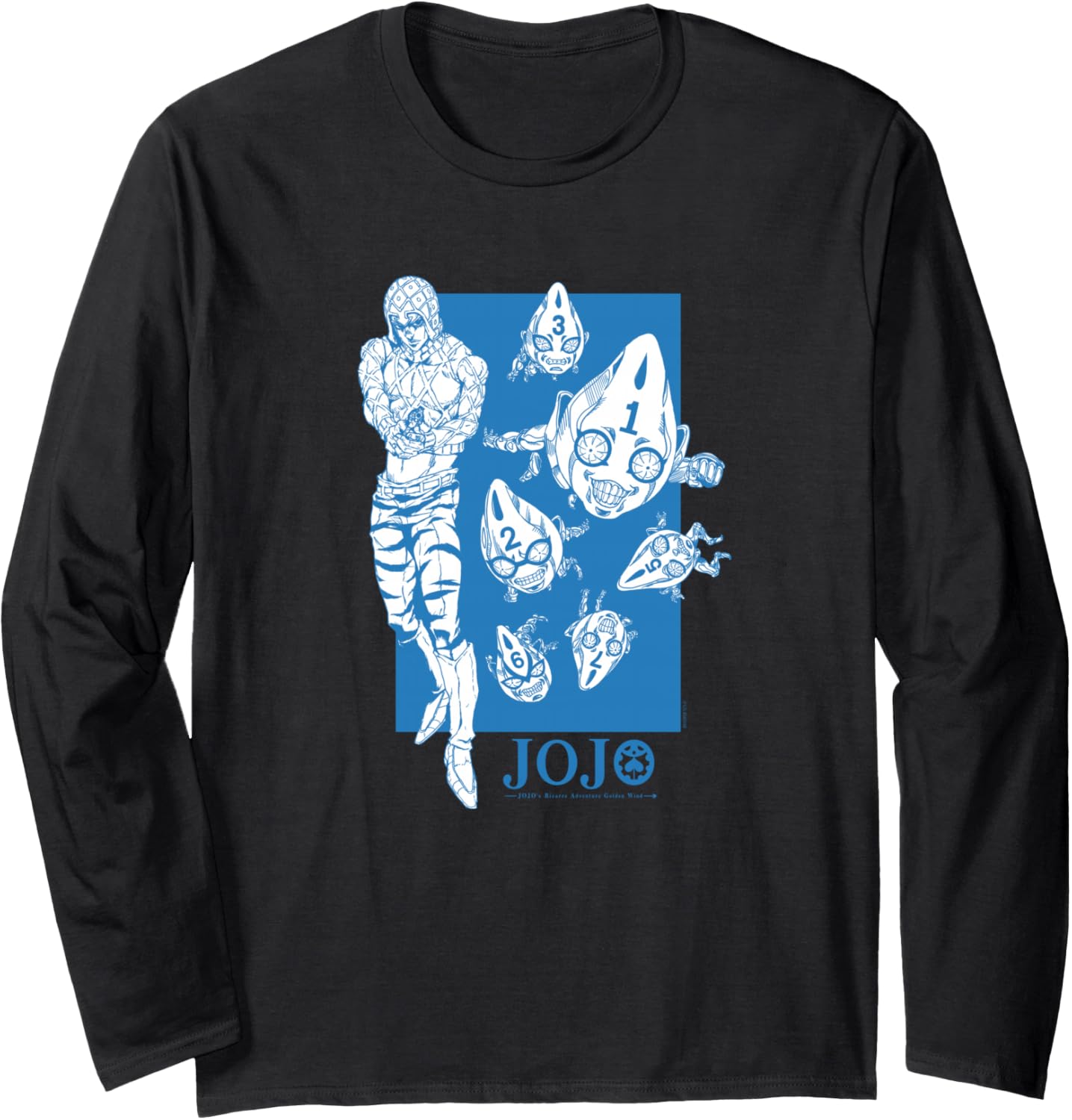 JoJo's Bizarre Adventure Mista Six Bullets Anime Long Sleeve