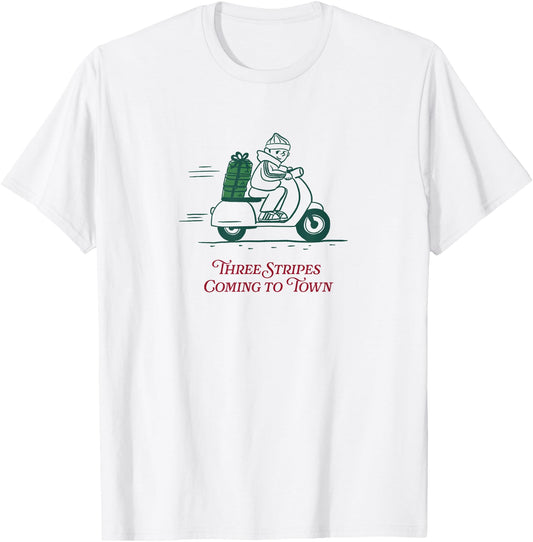 Adidas Three Stripes Coming to Town Holiday Graphic