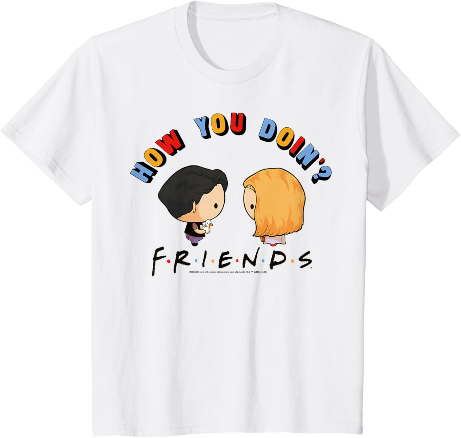 Kids Friends Chibi Joey How You Doin'