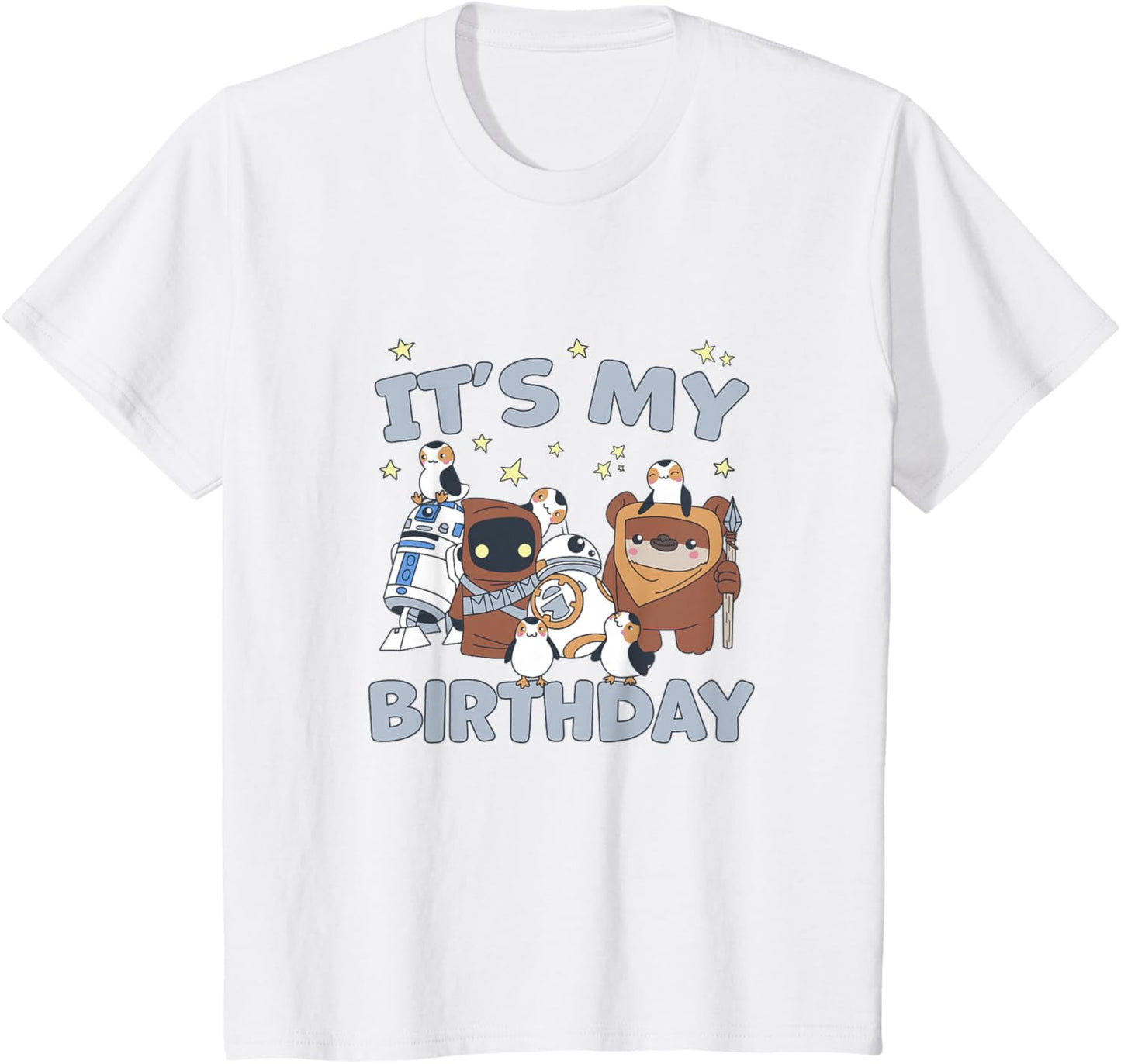 Kids Star Wars It's My Birthday Chibi Cute Characters Youth