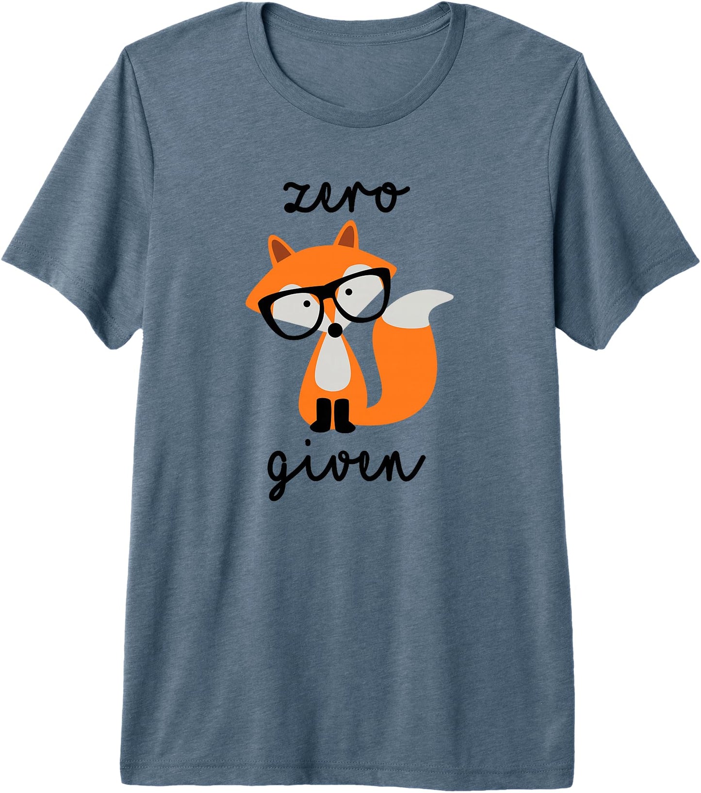 Zero Fox Given Tee Shirt Zero Fox Given Gift Shirt Premium Tri-Blend
