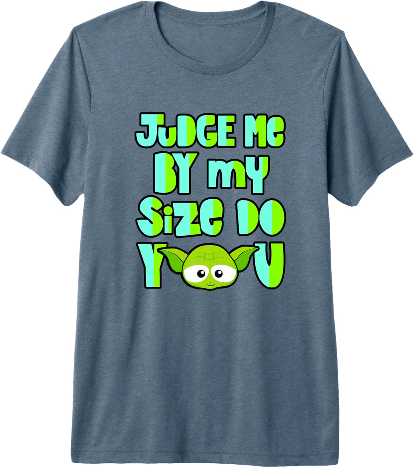 Star Wars Yoda Judge Me By My Size You Do Cute Chibi Premium