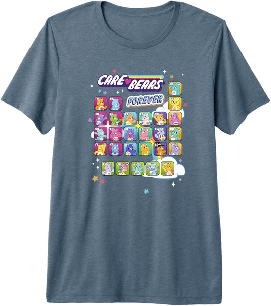 Care Bears Forever Rainbow Chibi Periodic Table Of Bears Premium
