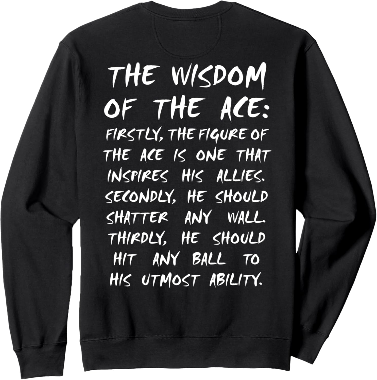 Ace Owl Volleyball Wisdom Anime Manga Cosplay Sweatshirt