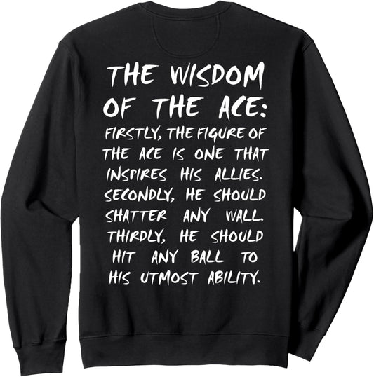 Ace Owl Volleyball Wisdom Anime Manga Cosplay Sweatshirt