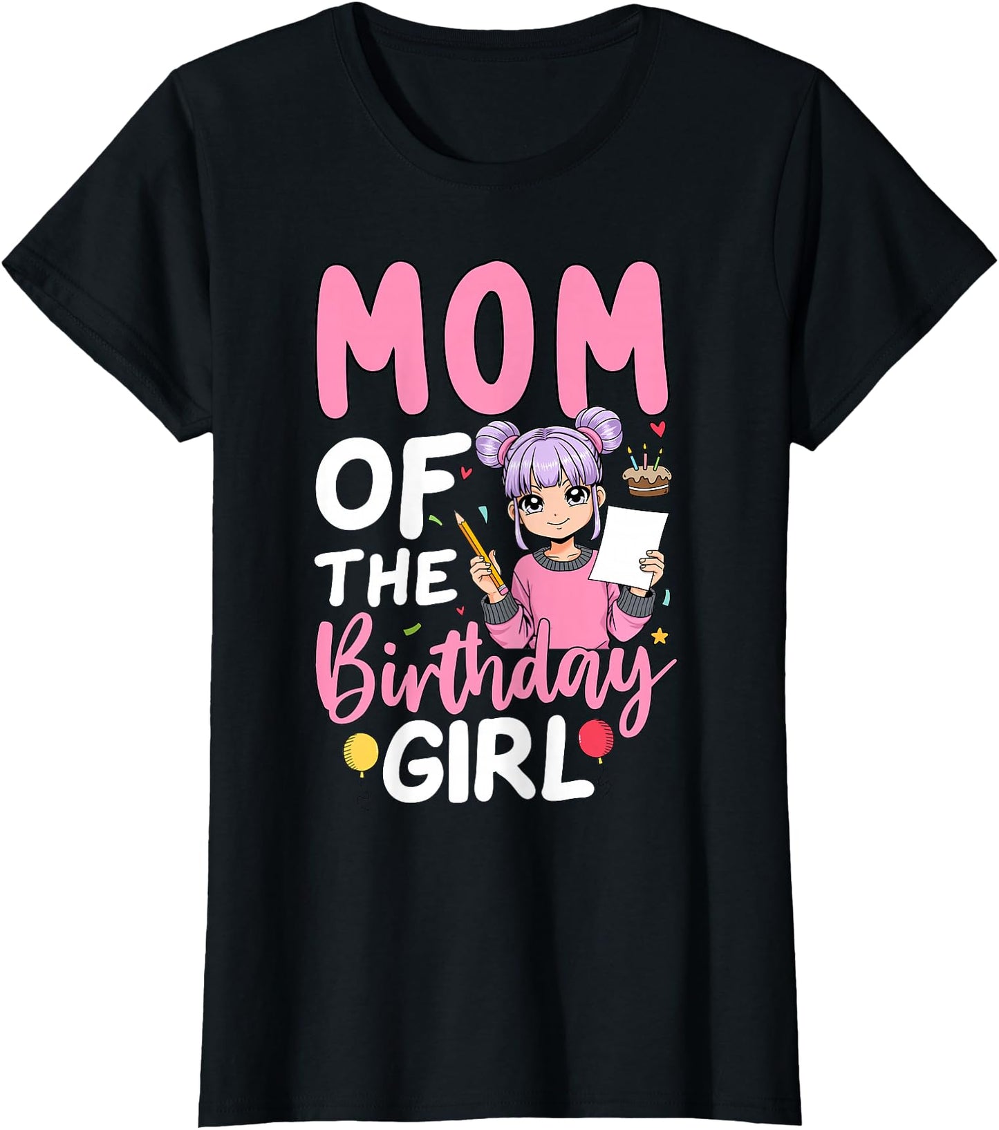 Mom Of The Birthday Girl Anime Sketching Girl Birthday