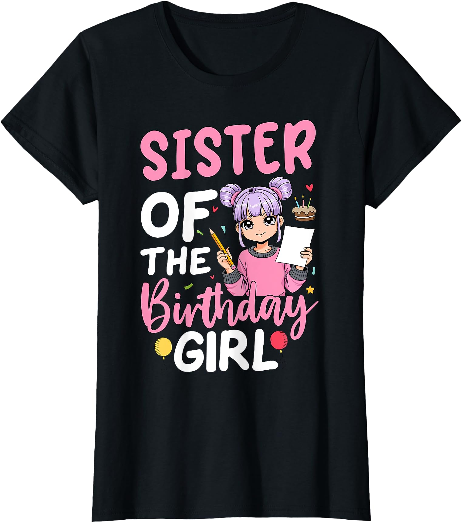 Sister Of The Birthday Girl Anime Sketching Girl Birthday