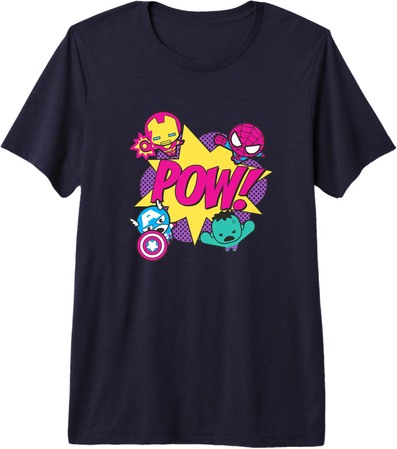 Marvel Kawaii Pow! Chibi Avengers Epic Group Shot Premium
