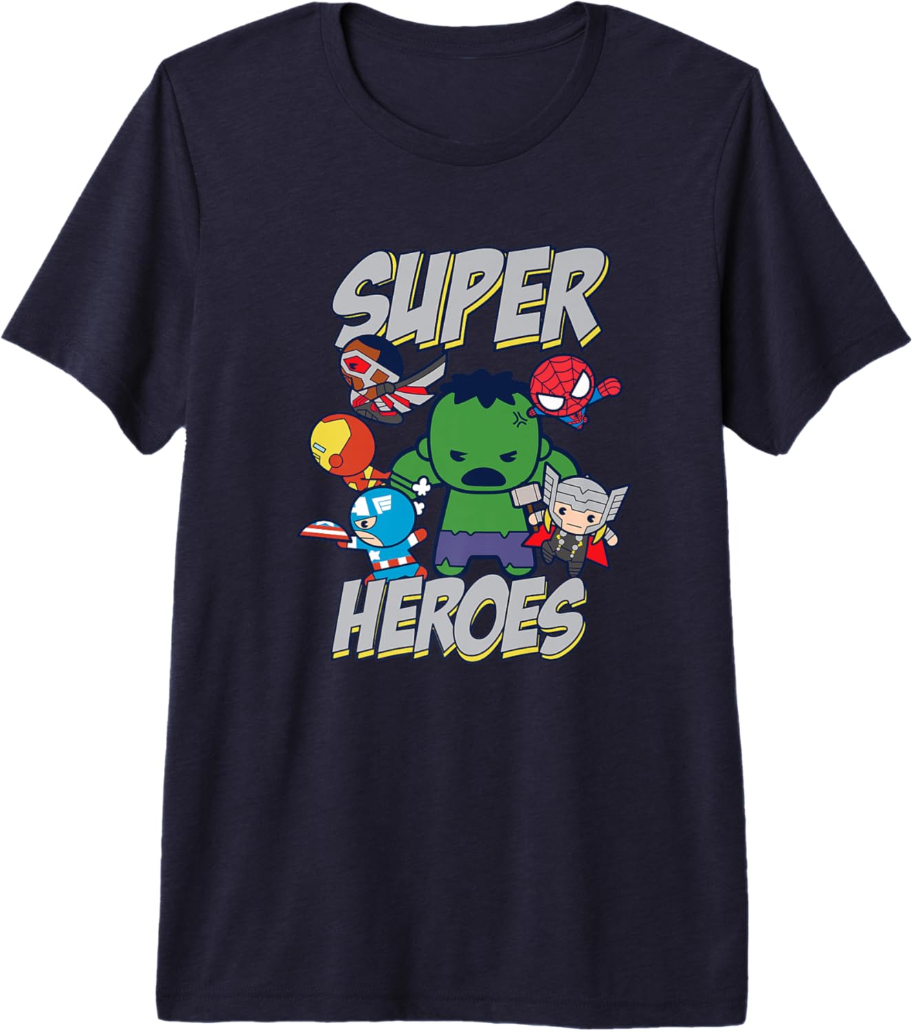 Marvel Kawaii Super Heroes Chibi Avengers Group Shot Premium