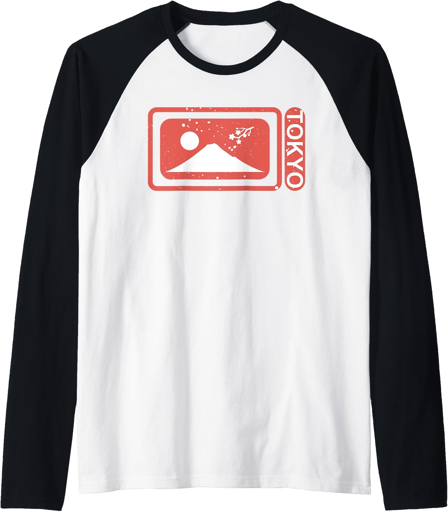 Tokyo tea, Japan shirt Japanese tees Raglan Baseball Tee