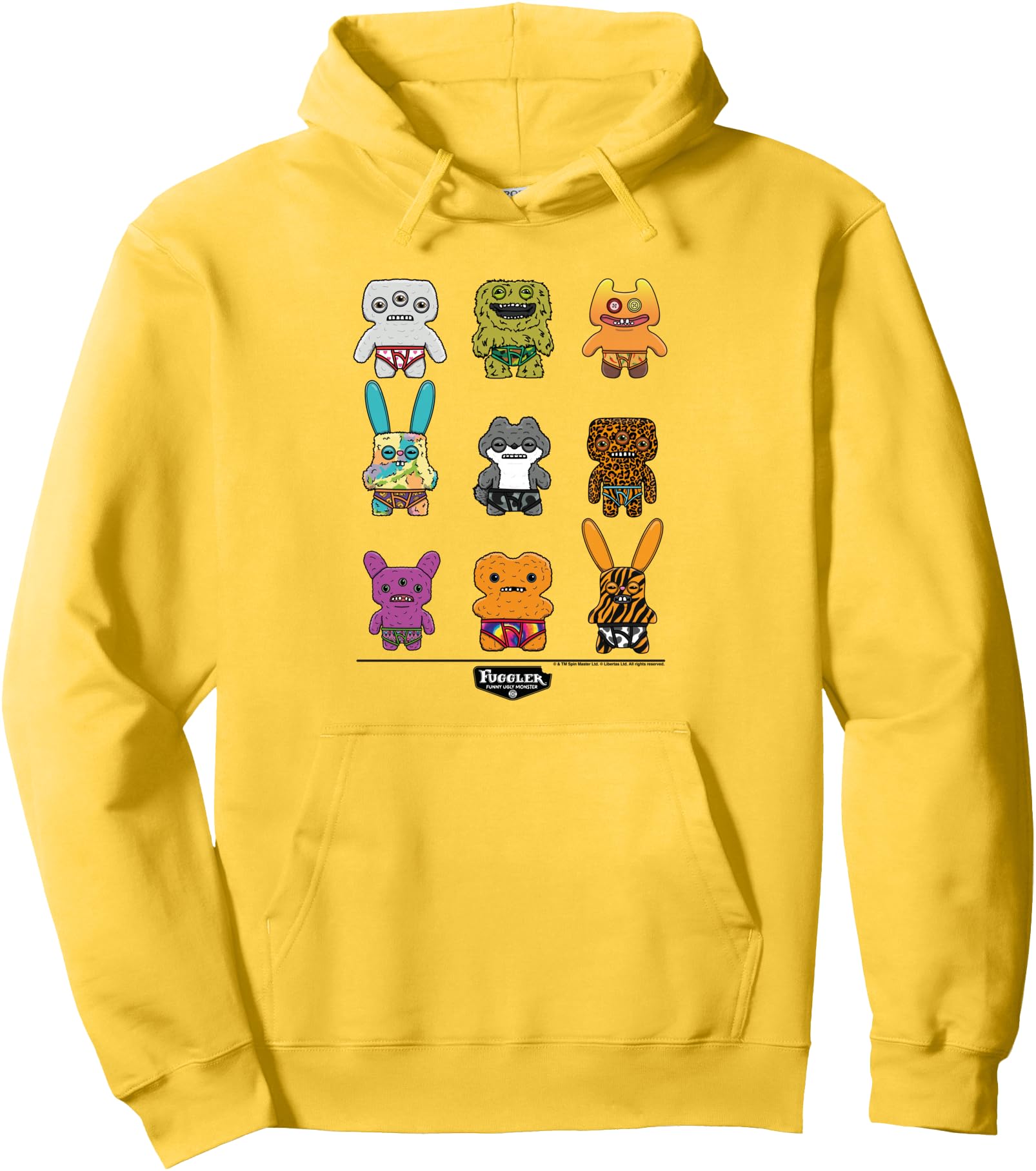 Budgie Fugglers Collection Count Underoo & Co Pullover Hoodie
