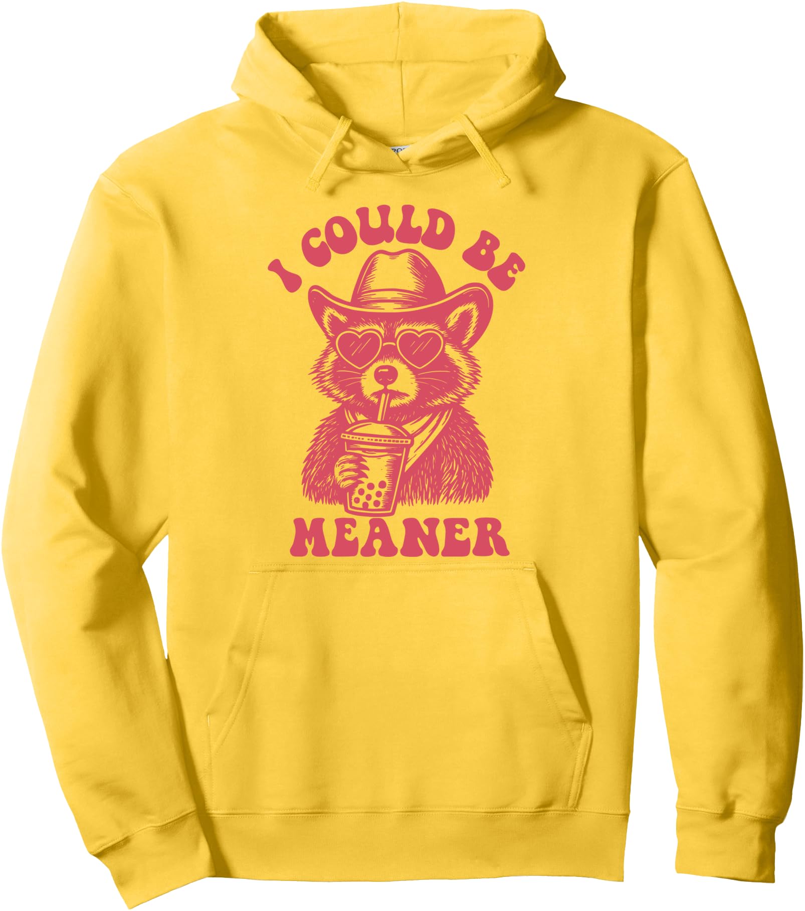 I Could Be Meaner Pullover Hoodie
