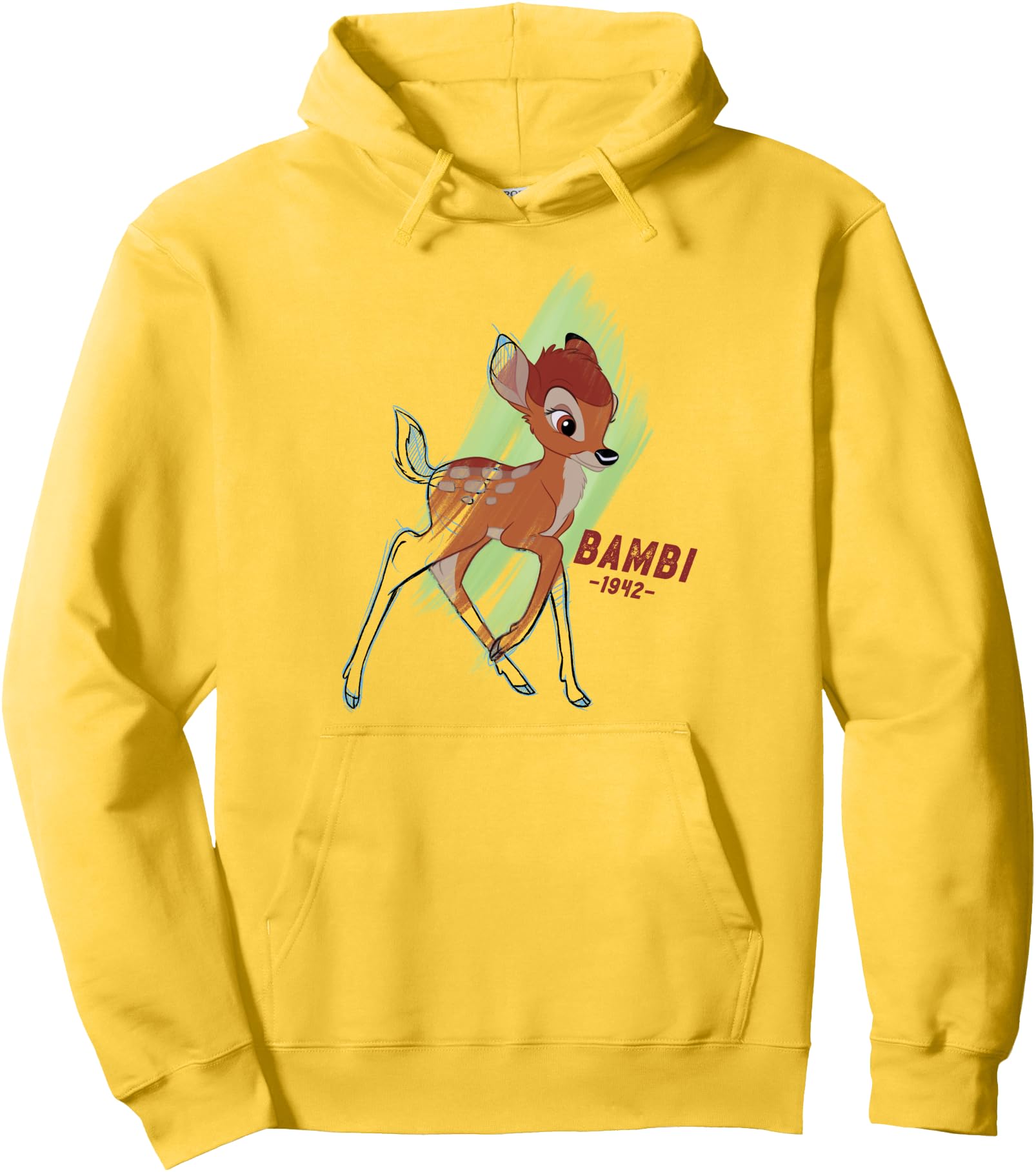 Disney Ink and Paint Bambi 1942 Pullover Hoodie