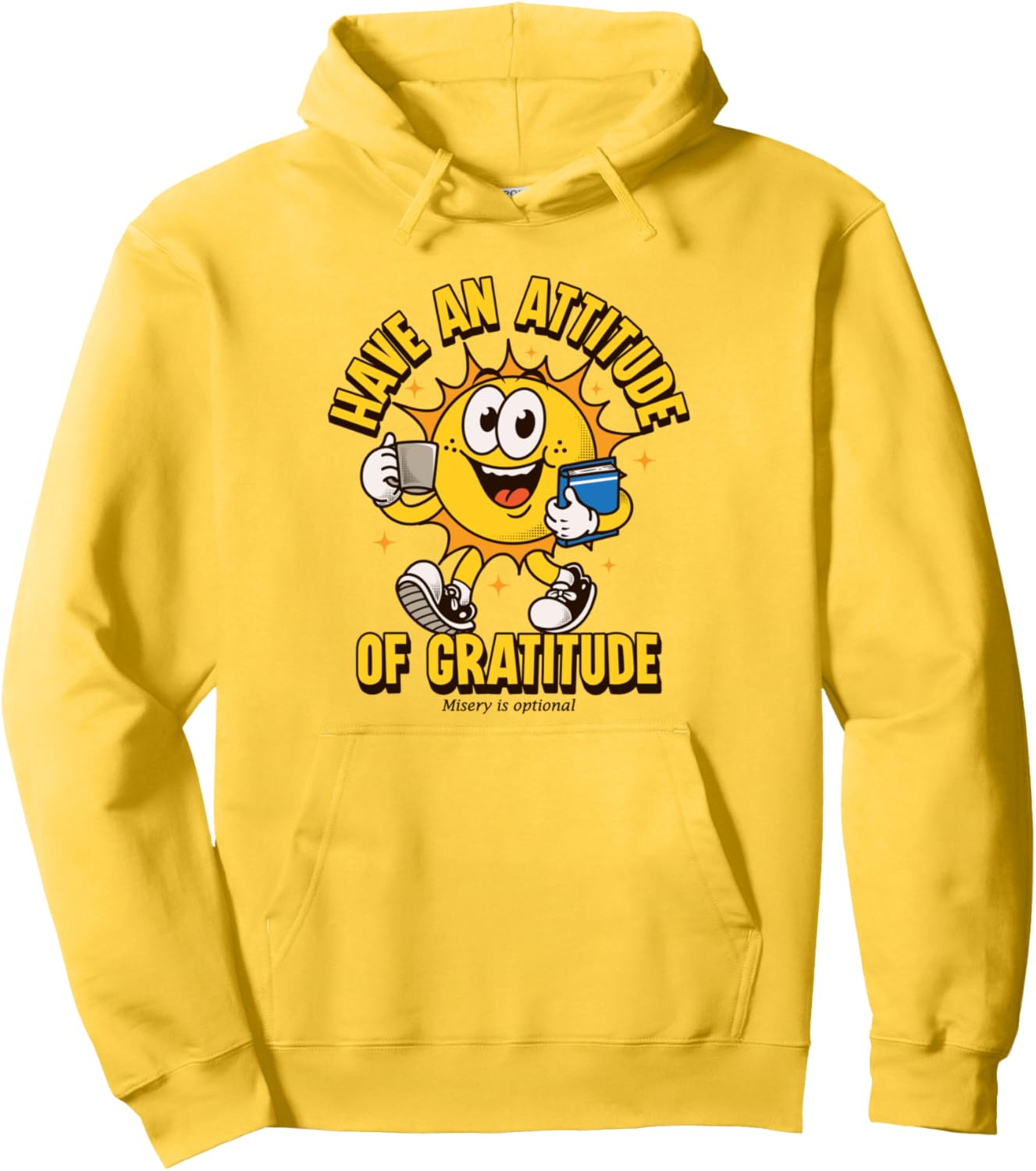 Have An Attitude Of Gratitude AA Slogan NA Recovery 12 Steps Pullover Hoodie
