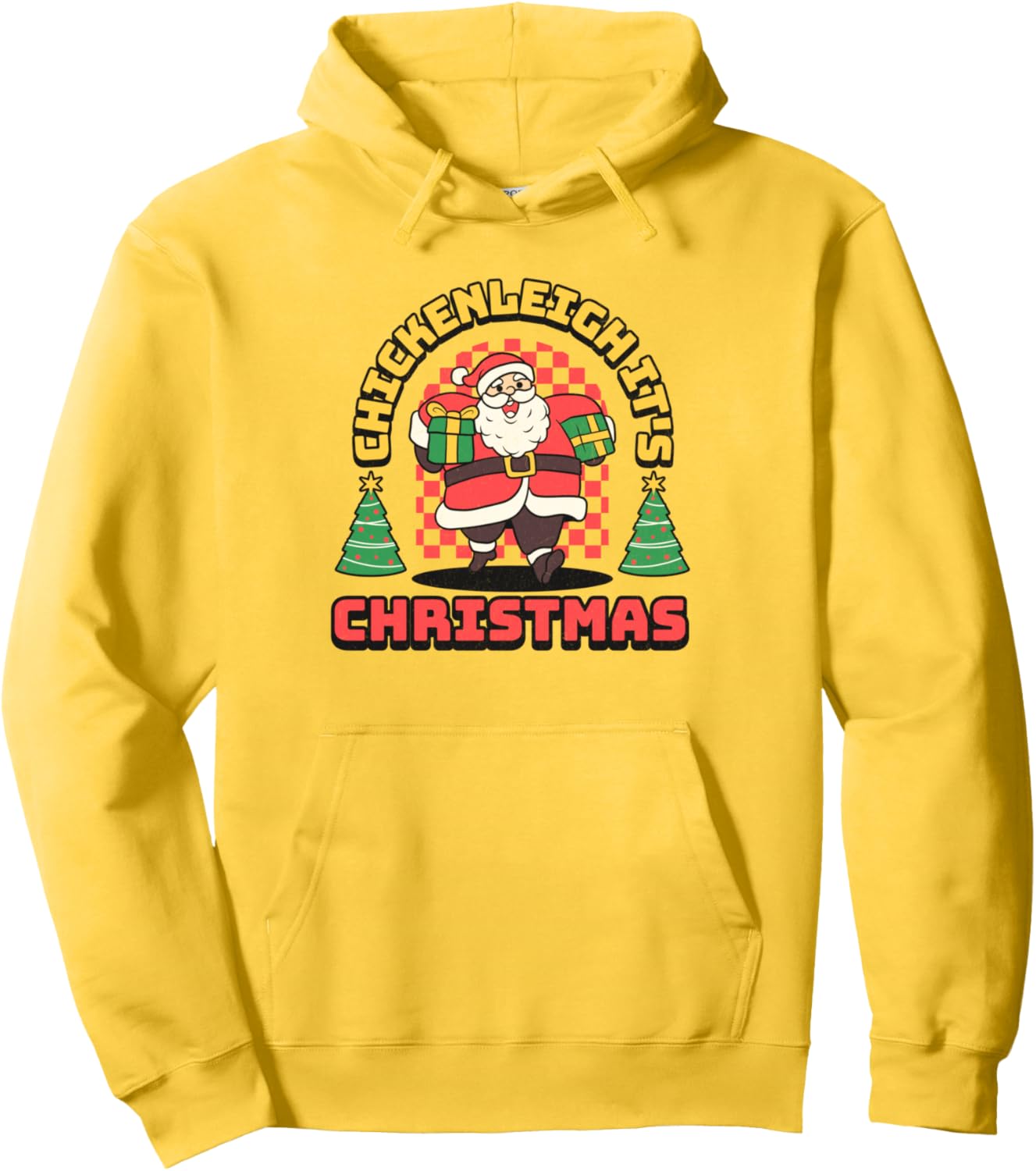 Chickenleigh it's Christmas Funny Xmas Pullover Hoodie