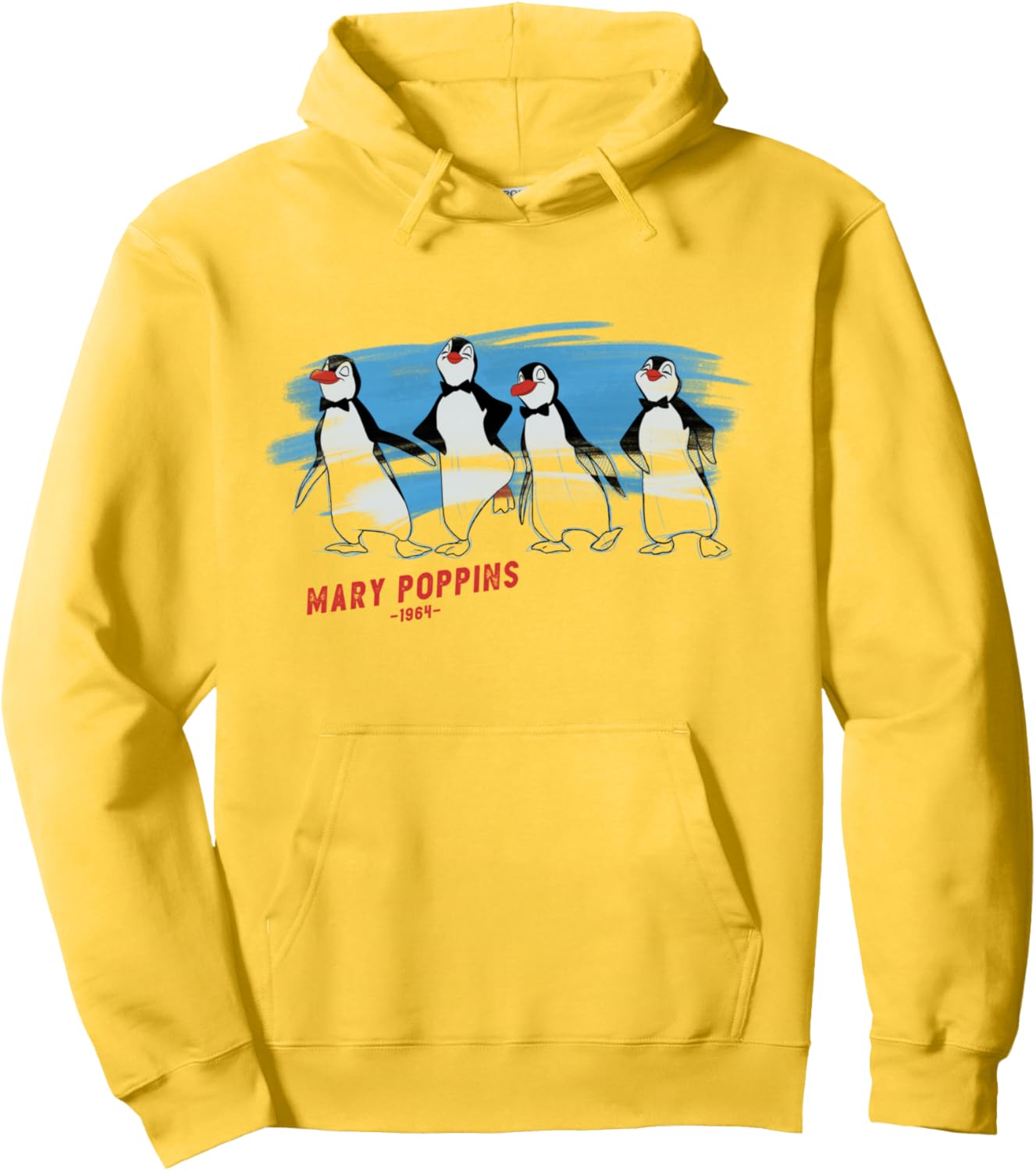 Disney Ink and Paint Penguin Waiters from Mary Poppins 1964 Pullover Hoodie