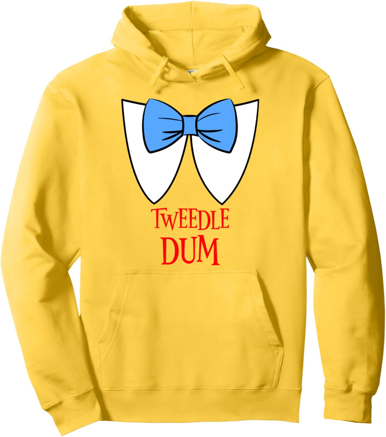 Tweedle Dum Costume Halloween Fairytale Character Pullover Hoodie
