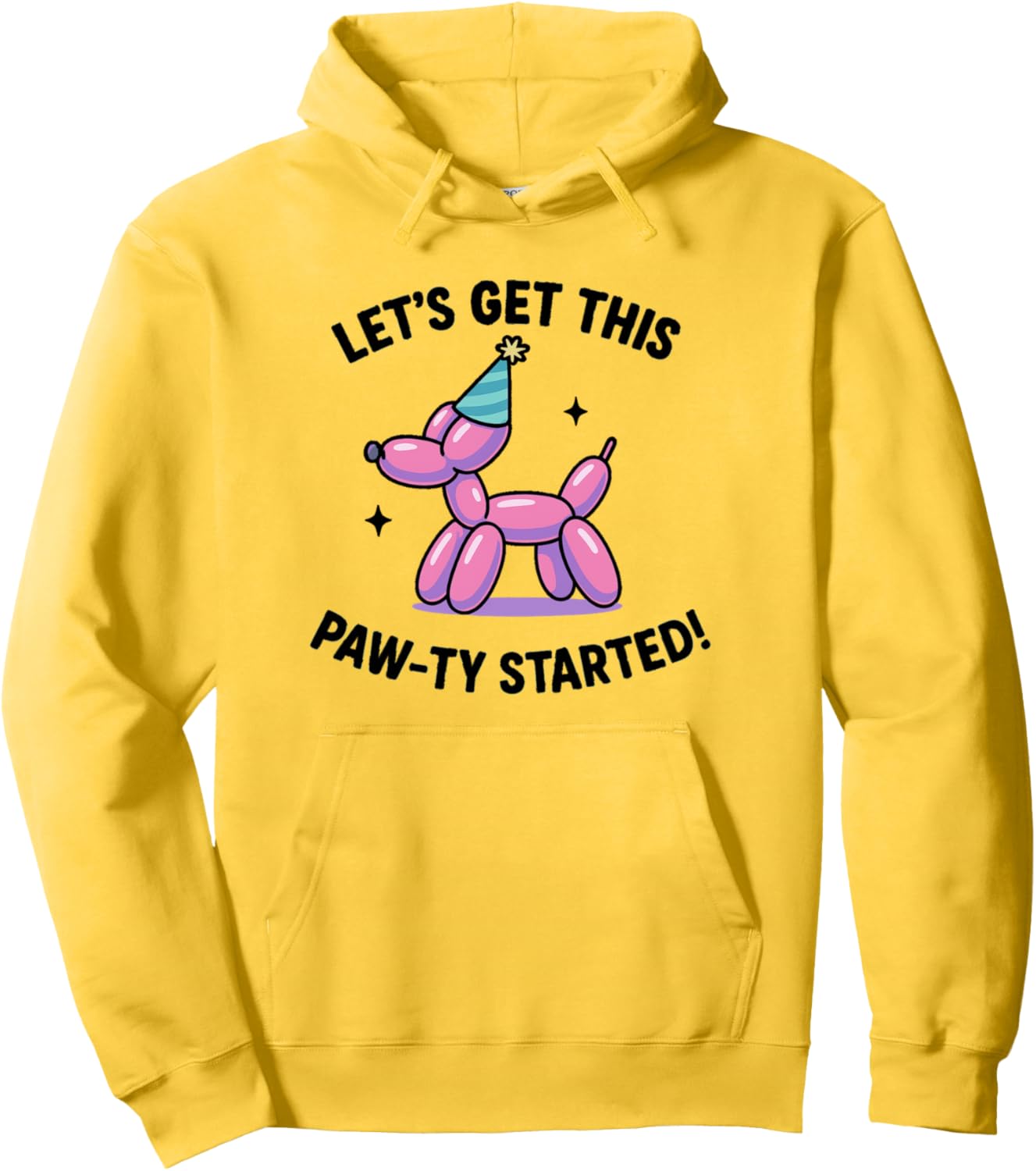 Cute Balloon Dog Pun Pullover Hoodie