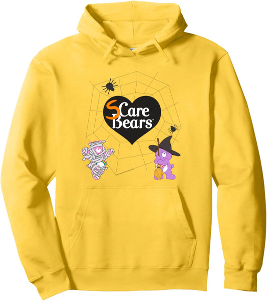 Care Bears Halloween SCare Bears Spider Web Mummy Witch Pullover Hoodie