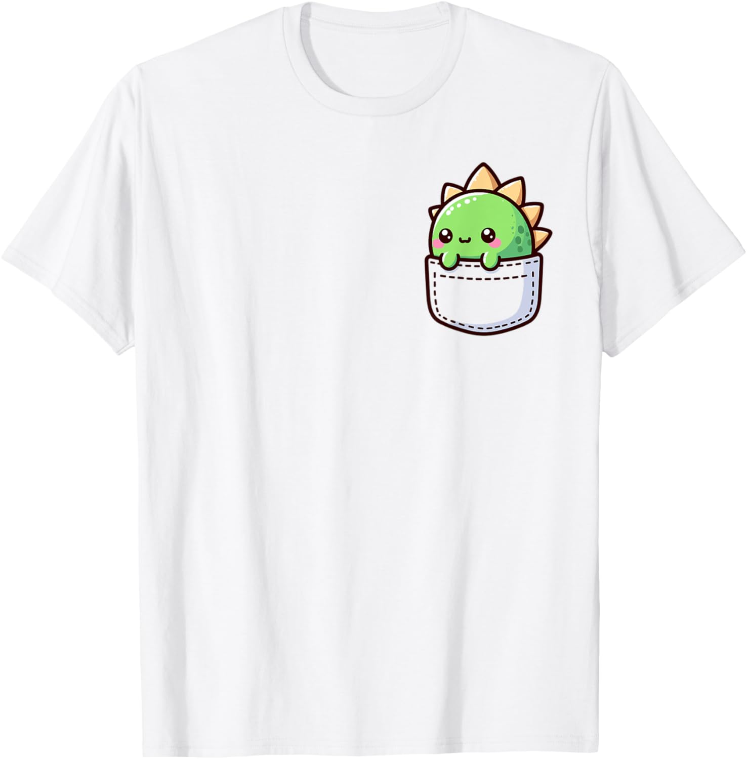 Adorable Chibi Japanese Pocket Kawaii Stegosaurus
