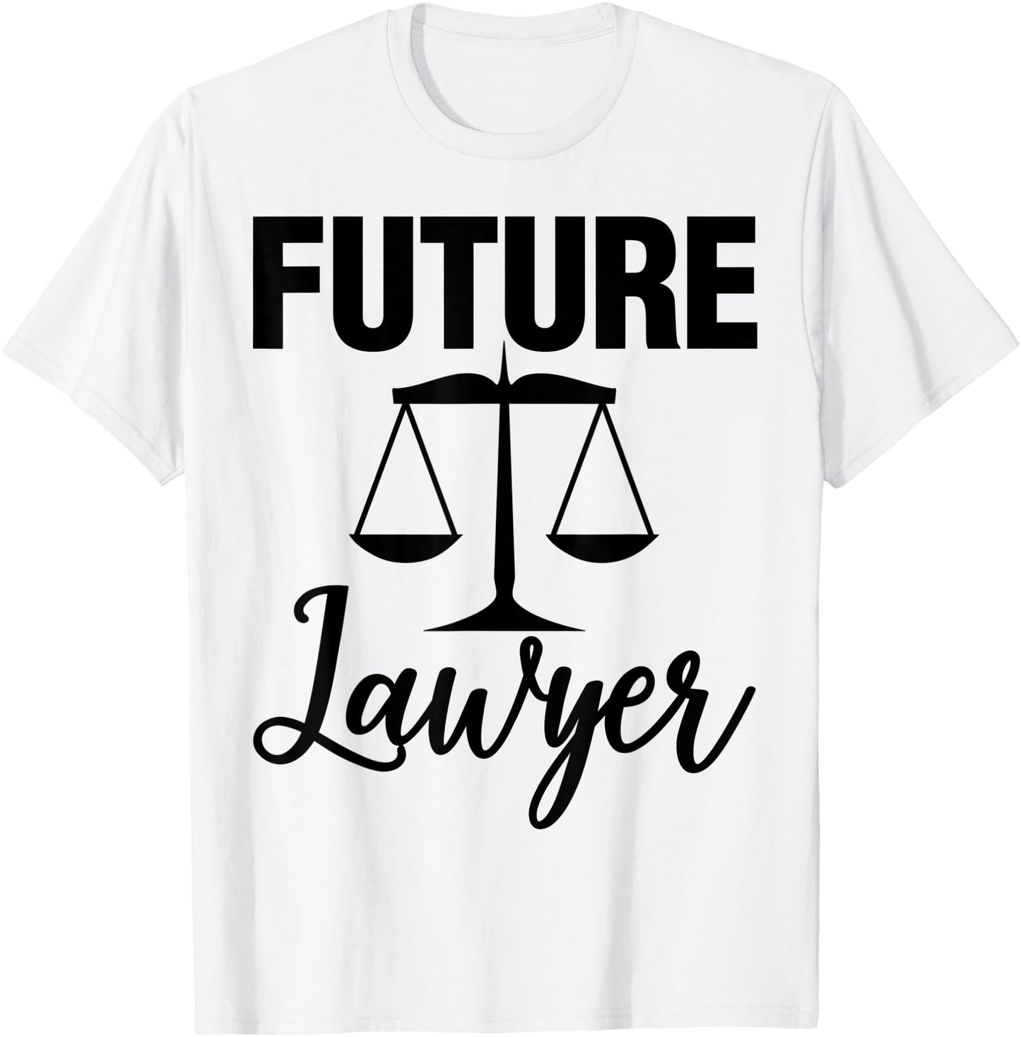 Future Lawyer Tee Shirts Women Scale Of Justice Gifts