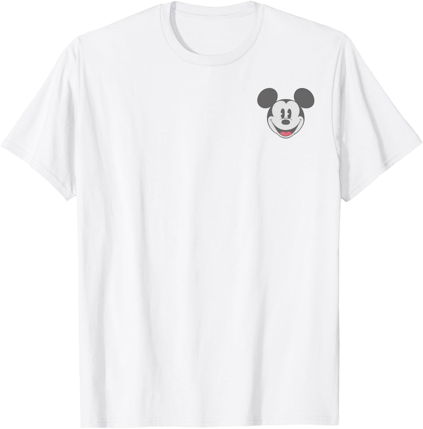 Disney Mickey And Friends Retro Smiling Mickey Pocket Logo