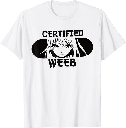Certified Weeb Funny Anime Girl Fans Lover