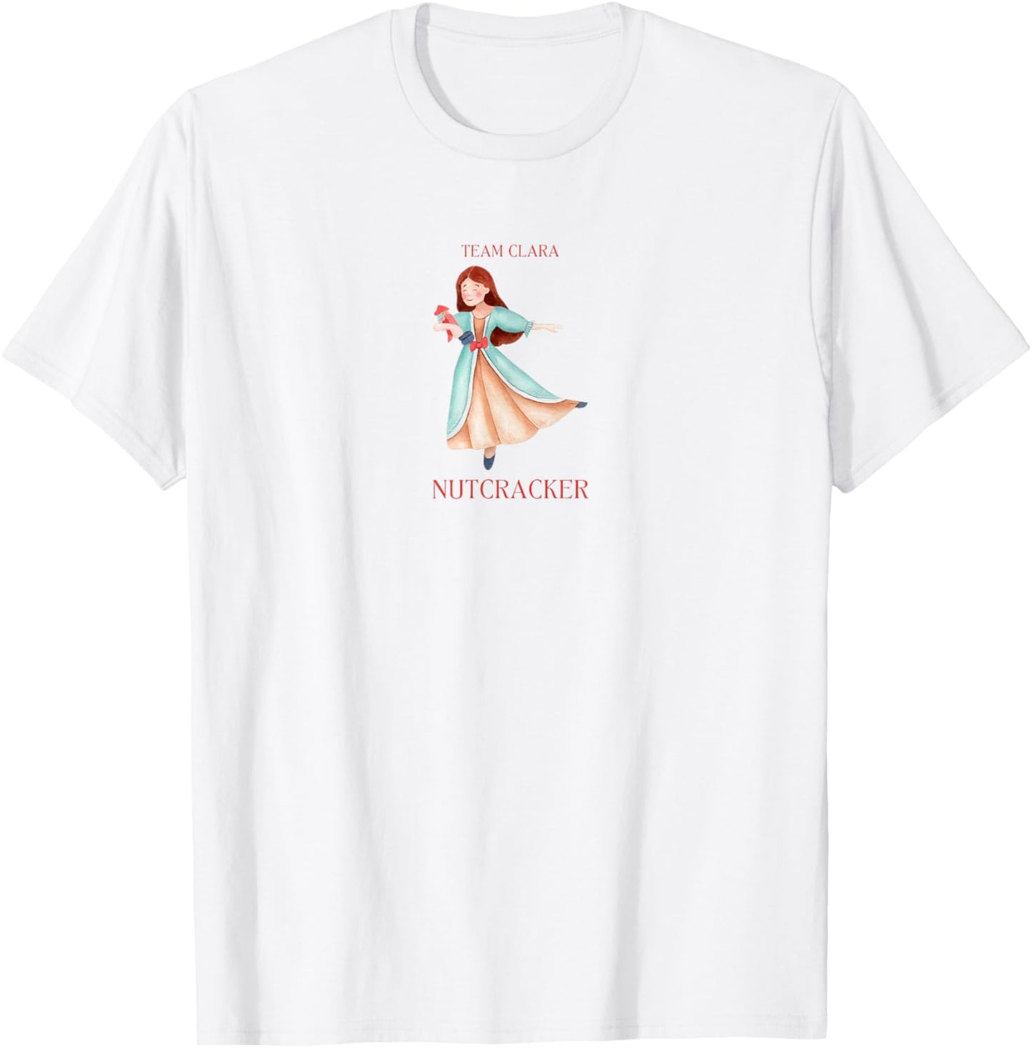 Team Clara Nutcracker Christmas Ballet Ballerina Graphic