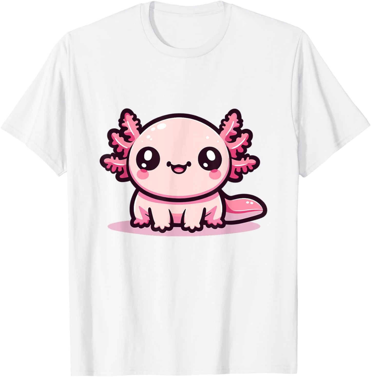 Adorable Cute Japanese Kawaii Chibi Axolotl
