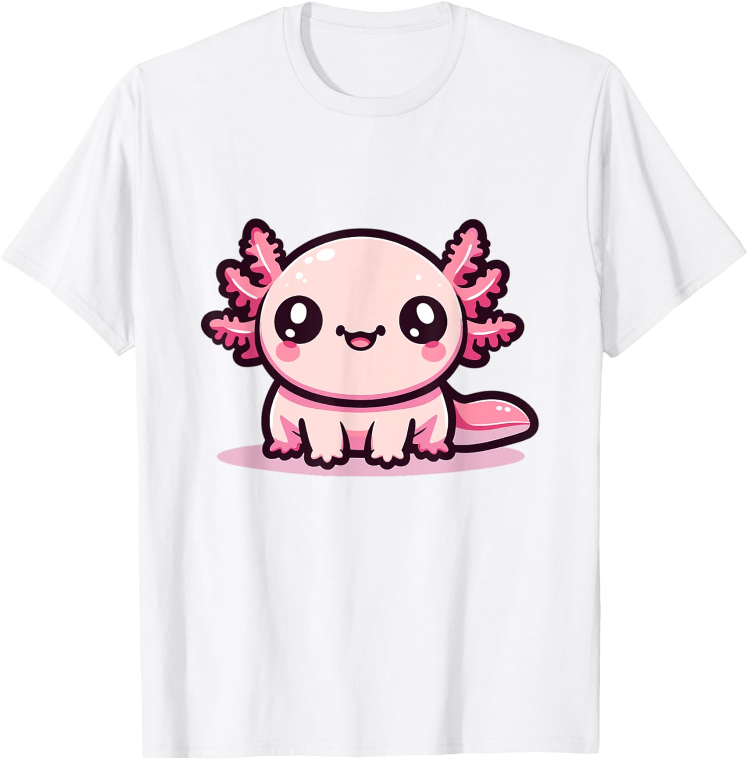 Adorable Cute Japanese Kawaii Chibi Axolotl