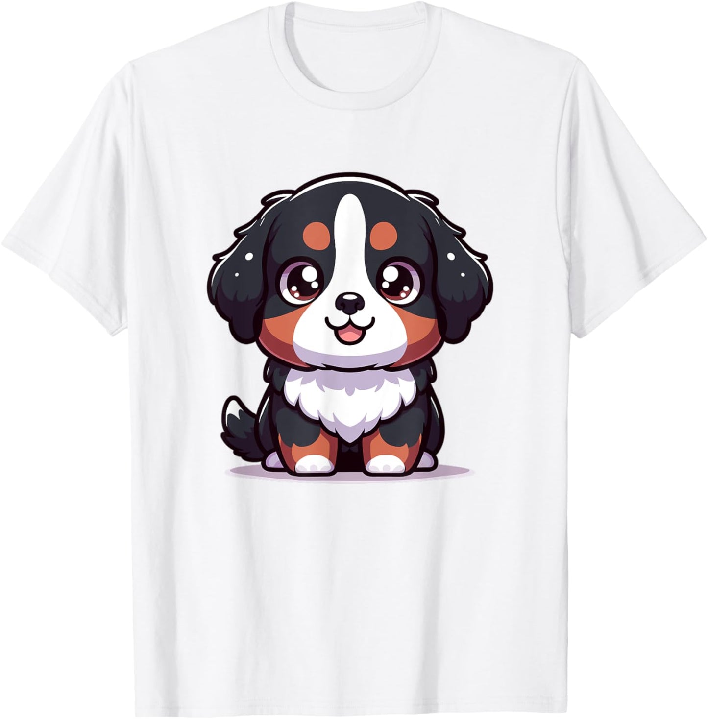 Adorable Cute Japanese Kawaii Chibi Bernese Mountain Dog