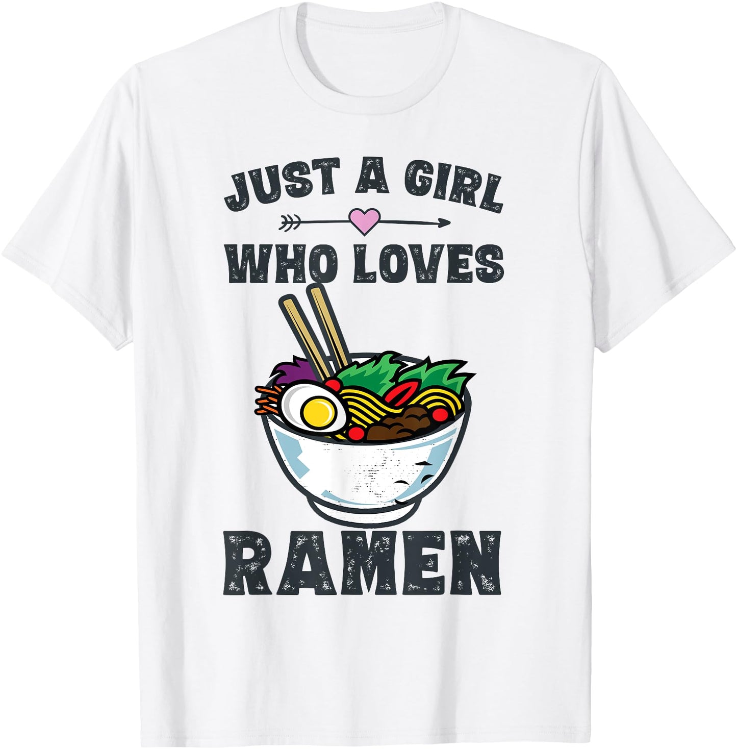 Funny Japanese Ramen Noodles Shirt Girls Anime Lovers Gifts