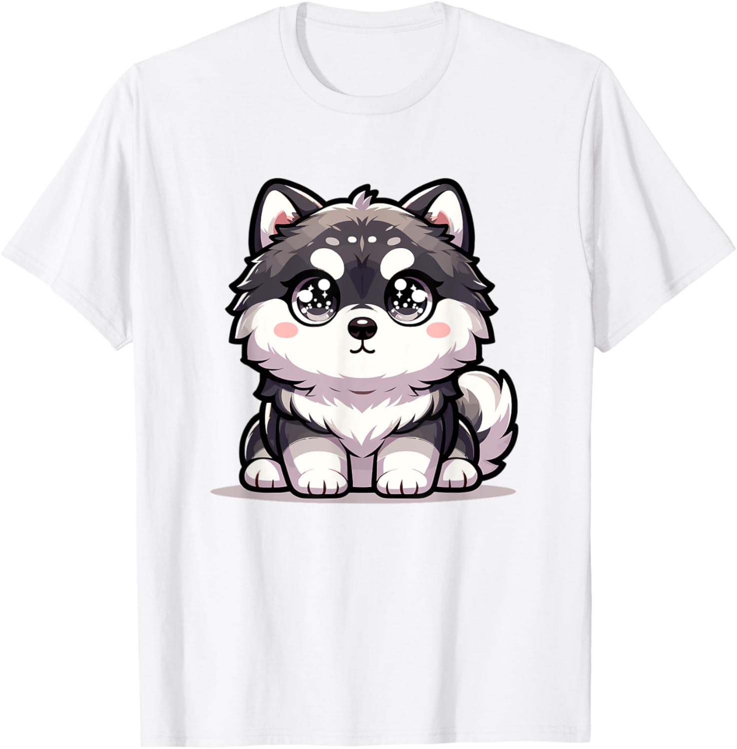 Adorable Cute Japanese Kawaii Chibi Alaskan Malamute